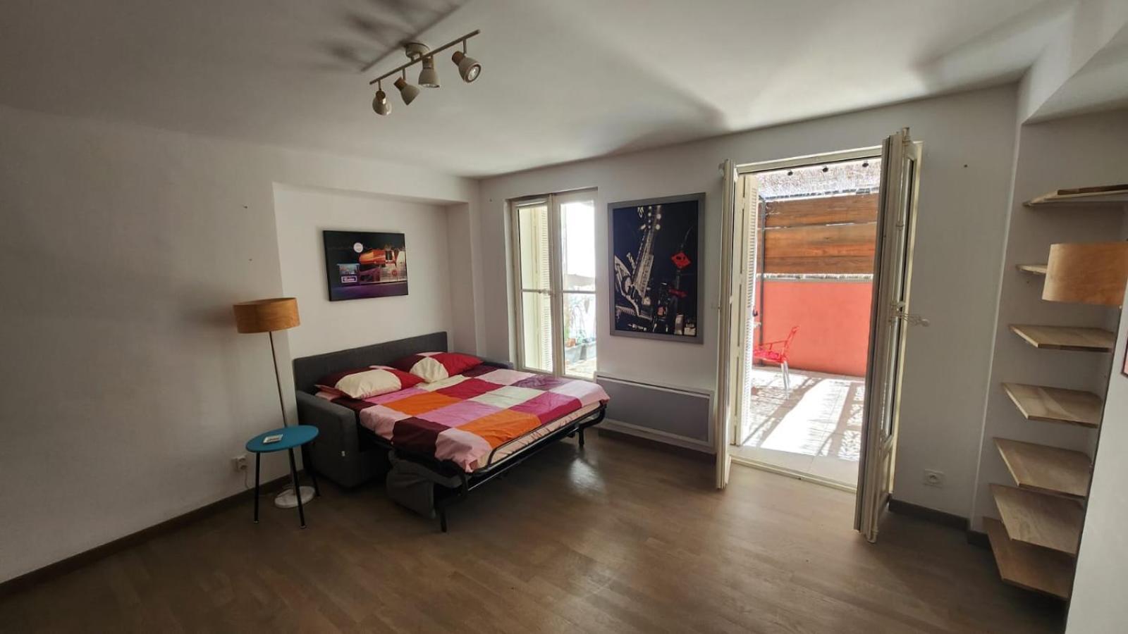 Charmant Appart Studio 30M2 Avec Terrasse 10M2 Vieux Port - Panier - Host Elite Marseilles Exterior foto